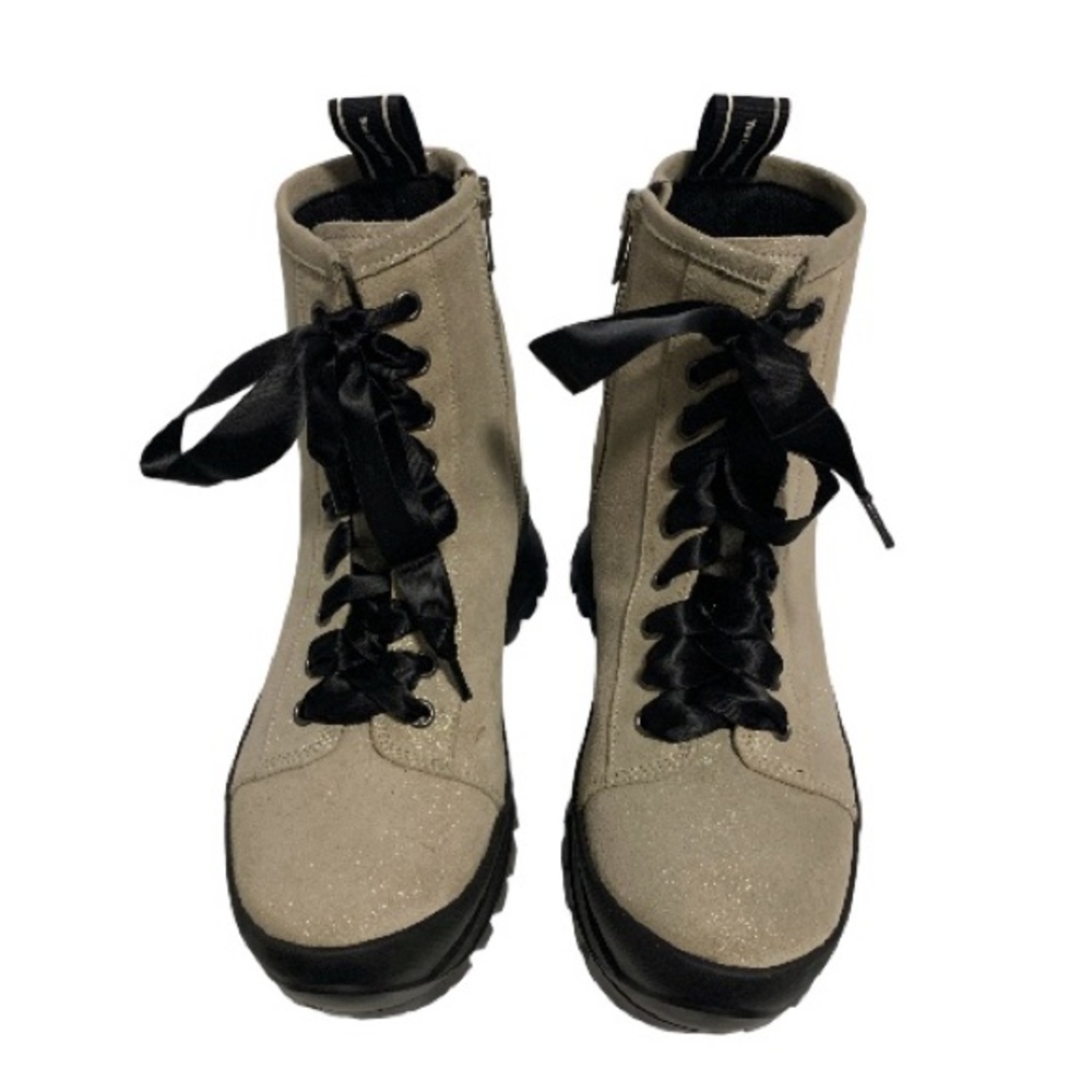 P448 Denise Platform Combat Sneaker Boot in Spark | Size 6 -Fits like a 7 - Picture 4 of 16